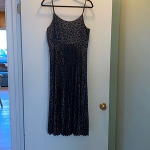 LIKE NEW Allsaints Silk Pleated Dress